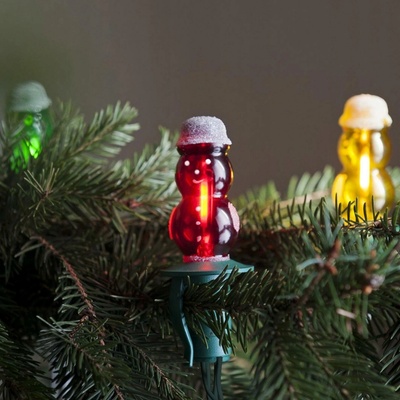 Exihand Souprava LED Sněhulák farebný TVP-12 + 12 Filament 20V/0,2W prodlou