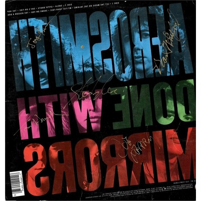 AEROSMITH: DONE WITH MIRRORS LP