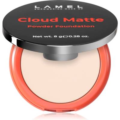 LAMEL Cloud Matte Powder Foundation матиращ фон дьо тен-пудра цвят 01 Fair Ivory 8 гр