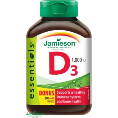 Jamieson Витамин D3 1000 IU 240 таблетки