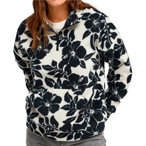Roxy Дамски поларен пуловер Roxy Women's Live Out Loud Fleece jumper - Anthracite Polar Mo (105-7380-0112)