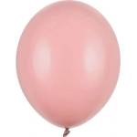 Party Deco Латексови Балони, Цвят Тъмен Пепел от Рози - 23 см (sb10p-081brc)