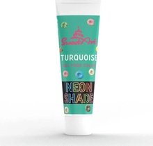 SweetArt gelová barva neonový efekt tuba Turquoise 30 g