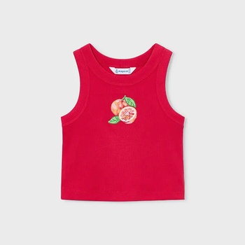 MAYORAL Потник презрамки червен цвят с плодове за мини момиче Mayoral