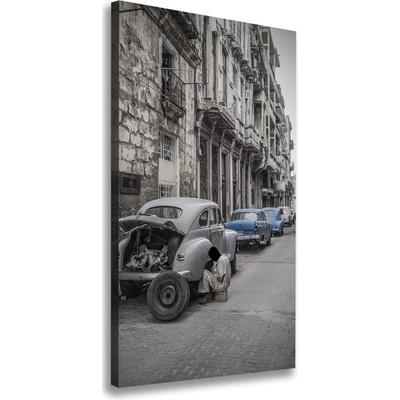Vertikálny moderný fotoobraz canvas na ráme Havana 50x100 cm