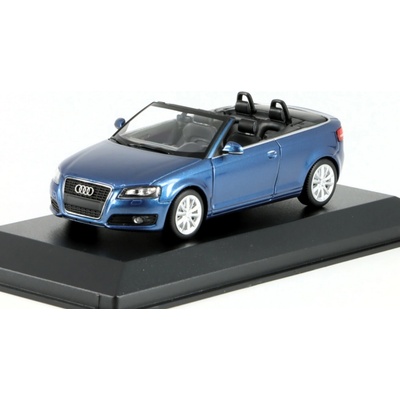 MAXICHAMPS Minichamps Audi A3 Cabriolet 2007 modrá 1:43