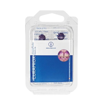 CURAPROX PCA 223 Plaquefinder таблетки за дъвчене за лесно откриване на зъбната плака 12 бр