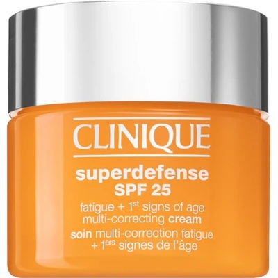 Clinique Superdefense SPF 25 Fatigue + 1st Signs Of Age Multi-Correcting Cream крем против първи белези на стареене за смесена и мазна кожа за жени 50 мл