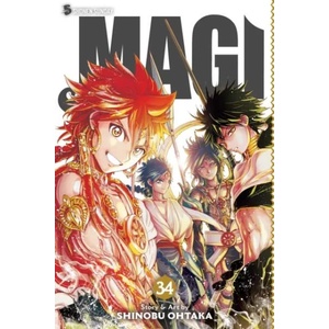 Magi: The Labyrinth of Magic, Vol. 34 (ISBN: 9781974700226)