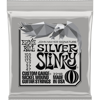 Ernie Ball John Mayer Silver Slinky Nickel Wound Electric Guitar Strings Струни за електрическа китара (P378856)