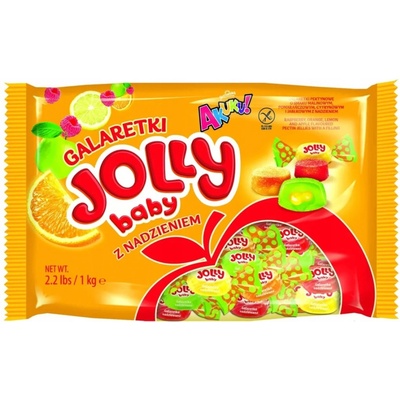 Jutrzenka Jolly Baby Želé s ovocnou náplní 1 kg