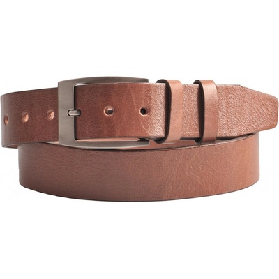 Penny Belts pánský kožený opasek 504-48 světle hnědý