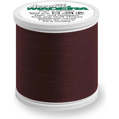 Šicí nit PES Madeira AEROFIL 120 (400m) - univerzální barva 9310 dark chestnut