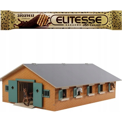 Kids Globe Stajňa pre kone s 9 boxmi 1:32