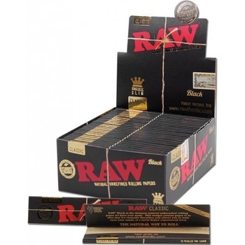 RAW Cigaretové papieriky Connoisseur king size + predrolované filtre