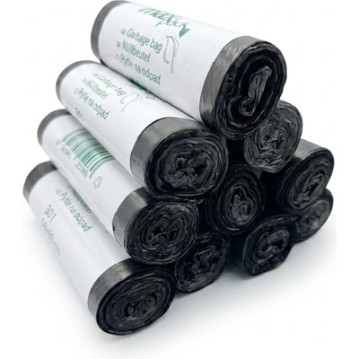 Maxpack HDPE sáčky do koše 30L 20ks 7μm počet kusů 1 karton 60 rolí