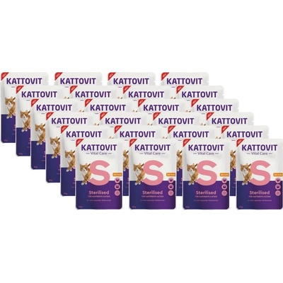 Kattovit Vital Care Sterilised kura 24 x 85 g