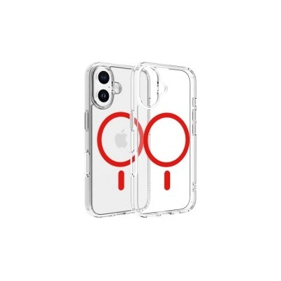 DVICED Case Magsafe for iPhone 16 Clear Red (DV511007)