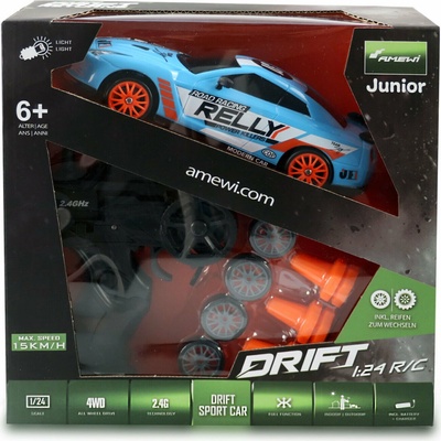 Amewi Rc auto Drift Sport Car Subaru Impreza 4WD 2,4 GHz RTR 1:24
