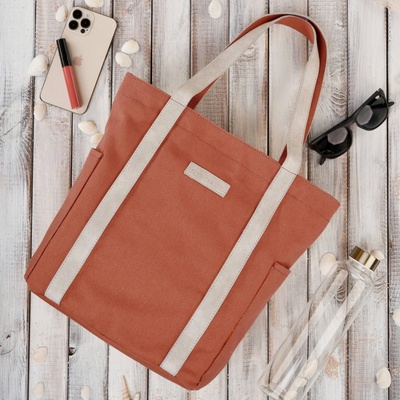 Paolo Peruzzi dámska shopper taška cez rameno E-17-RU oranžová
