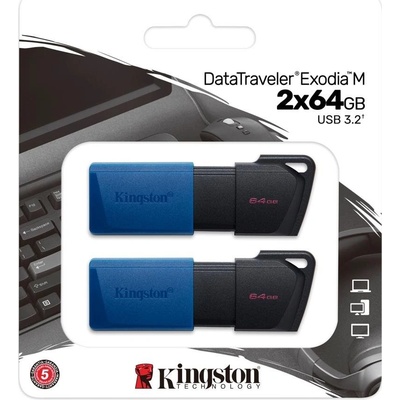 Kingston DataTraveler Exodia M 64GB DTXM/64GB-2P