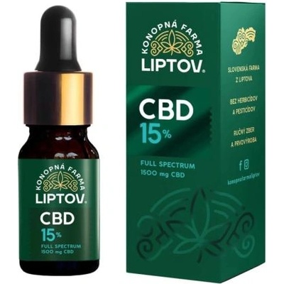 Konopna Farma Liptov Cbd масло 15 % full spectrum premium