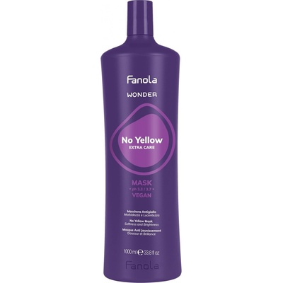 Fanola Wonder No Yellow Extra Care Mask 1000 ml – Zbozi.Blesk.cz