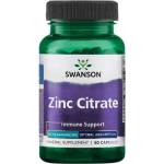 Swanson Zinc Citrate, 50 mg, 60 капсули, Swanson (SW1374)