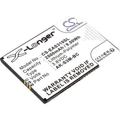 Cameron Sino Батерия за мобилен телефон EMPORIA Smart 3 Mini, Smart 4 AK-S3M-BC LiPo 3, 8V 2500mAh CAMERON SINO (CS-EAS310SL)