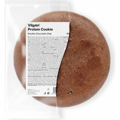 Vilgain Protein Cookie double chocolate chip 80 g