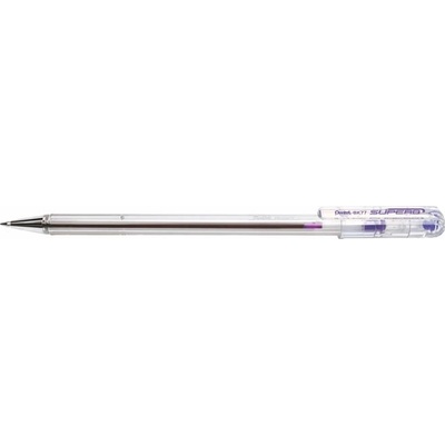 Pentel Химикалка, 0, 35 мм, капачка, PENTEL "Superb BK77", лилава BK77-V (BK77-V)