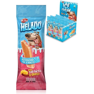 Dr.Zoo ZMRZLINA klobásky a sýr 50 g