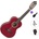 Valencia VC203 Standard SET Transparent Wine Red Класическа китара с размер 3/4