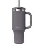 Contigo thermos bottle 1200 ml with handle and straw | Stainless Steel Insulated Thermal Drinking Bottle with Lid | Cools for 29 hours | Travel Mug | Thermo mug | - 2217788 (2217788)