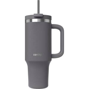 Contigo thermos bottle 1200 ml with handle and straw | Stainless Steel Insulated Thermal Drinking Bottle with Lid | Cools for 29 hours | Travel Mug | Thermo mug | - 2217788 (2217788)
