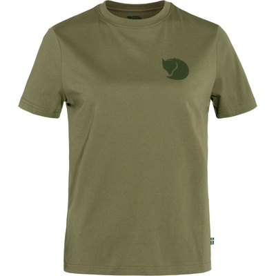 Fjällräven Дамска тениска Fjällräven Women's Fox Boxy Logo Tee T-shirt - Green - размер XL (116-9069-0416)