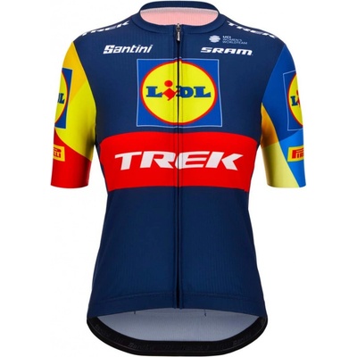 Santini LIDL TREK 2024 LADY červená/žltá/modrá