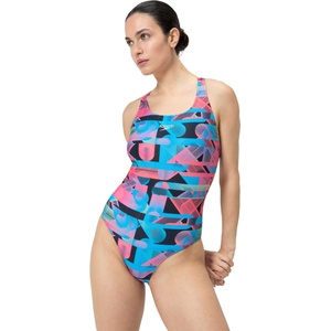 Speedo Цял бански womens allover digital powerback