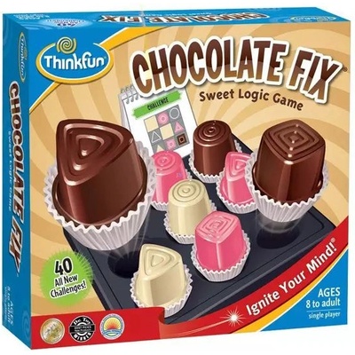 ThinkFun Chocolate Fix - Судоку с шоколад, настолна игра с инструкции на унгарски език (97171)