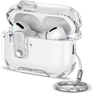 Tech-protect bounce pro ПРОТЕКТОРЕН КАЛЪФ ЗА apple airpods pro 3, ПРОЗРАЧЕН