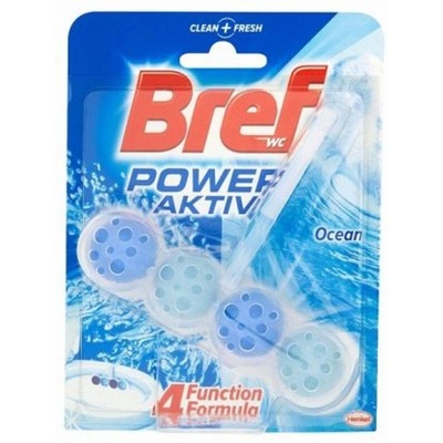 Bref Ароматизатор за тоалетна Bref WC Power Activ Блокче, комплек (217024-OC)