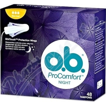o.b. tampóny Pro Comfort Night normal 48 ks