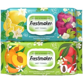Freshmaker vlhčené utierky Fruit 100 ks