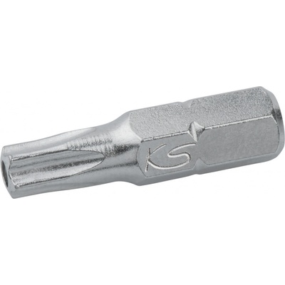 Bit 1/4", na šrouby s pětihvězdou, s otvorem, TS15 KS TOOLS 911.3102