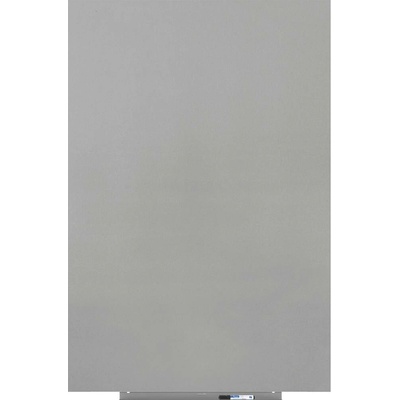 Rocada biela popisovacia tabuľa 6521PRO-9006 (š x v) 150 cm x 100 cm sivá plastový vr. odkladacie misky, formát na šírku