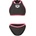 arena Дамски комплект бикини Arena Women's Y-Line Two Pieces Solid L Bikini - Black / Shocking Pink - размер 36 (EU) (150-5867-0112)