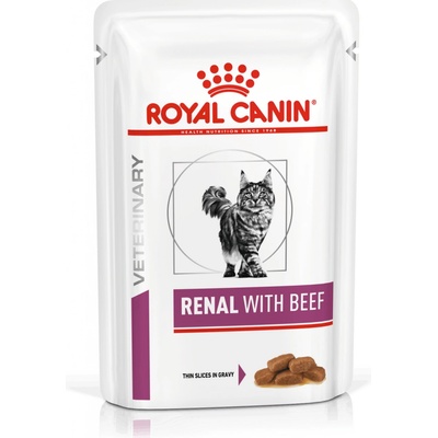 Royal Canin VD Feline Renal hovädzie 12 x 85 g