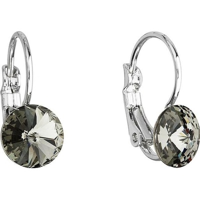 Pavona bižuterie s křišťály Preciosa šedé kulaté 51031.3 Bl.diamond