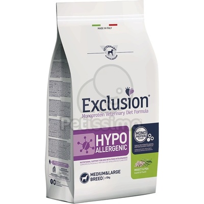 Exclusion Hypoallergenic Insect & pea Medium & Large Breed 2 kg
