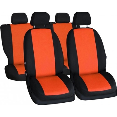 Autopoťah Pok-ter Btn Citrus oranžové velur-velur